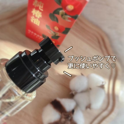 本島椿純椿油/本島椿/ヘアオイルを使ったクチコミ(2枚目)