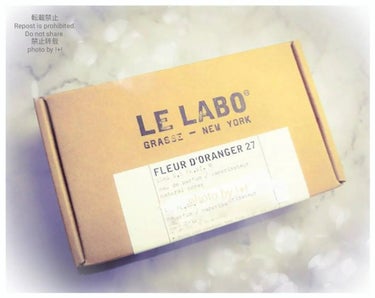 FLEUR D'ORANGER 27 eau de parfum/LE LABO/香水(レディース)を使ったクチコミ（3枚目）