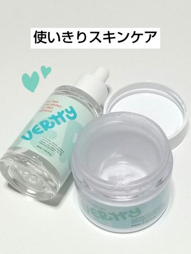 ティーツリーヒアルロン酸オイルフリーアンプル/Vertty/美容液を使ったクチコミ（1枚目）