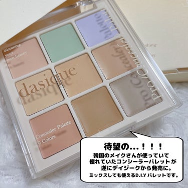 時空の歪み🌓韓国コスメ/中国コスメ on LIPS 「dasique[ProConcealerPalette]⁡⁡デ..」（2枚目）