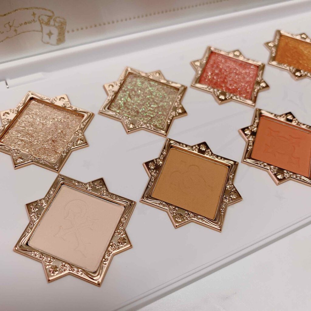 リトルエンジェル12色アイシャドウパレット ホワイトエンジェル/FlowerKnows/アイシャドウパレットを使ったクチコミ（3枚目）