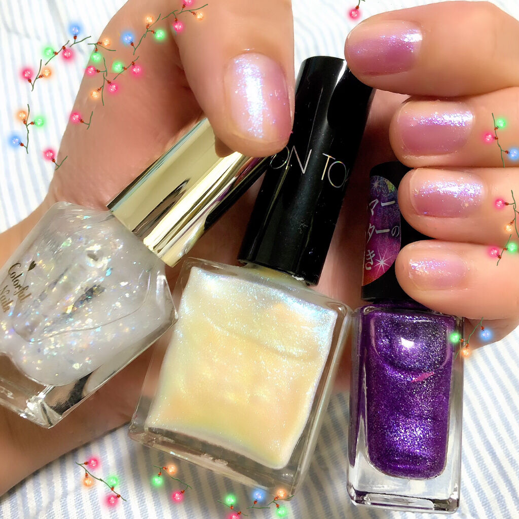 カラフルネイルズ/キャンメイク/マニキュアを使ったクチコミ（1枚目）