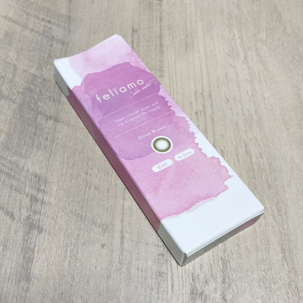 feliamo 1day オリーブブラウン/feliamo/ワンデー（１DAY）カラコンを使ったクチコミ（1枚目）