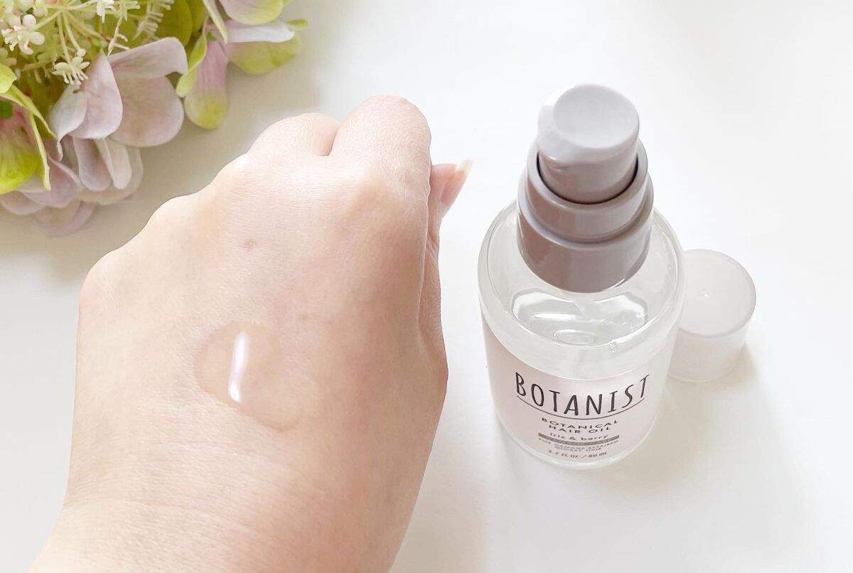 ボタニカルヘアオイル(モイスト)/BOTANIST/ヘアオイルを使ったクチコミ(2枚目)