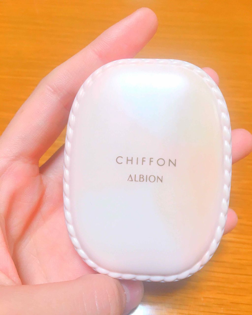 アルビオン スウィート モイスチュア シフォン/ALBION/パウダーファンデーションを使ったクチコミ（1枚目）