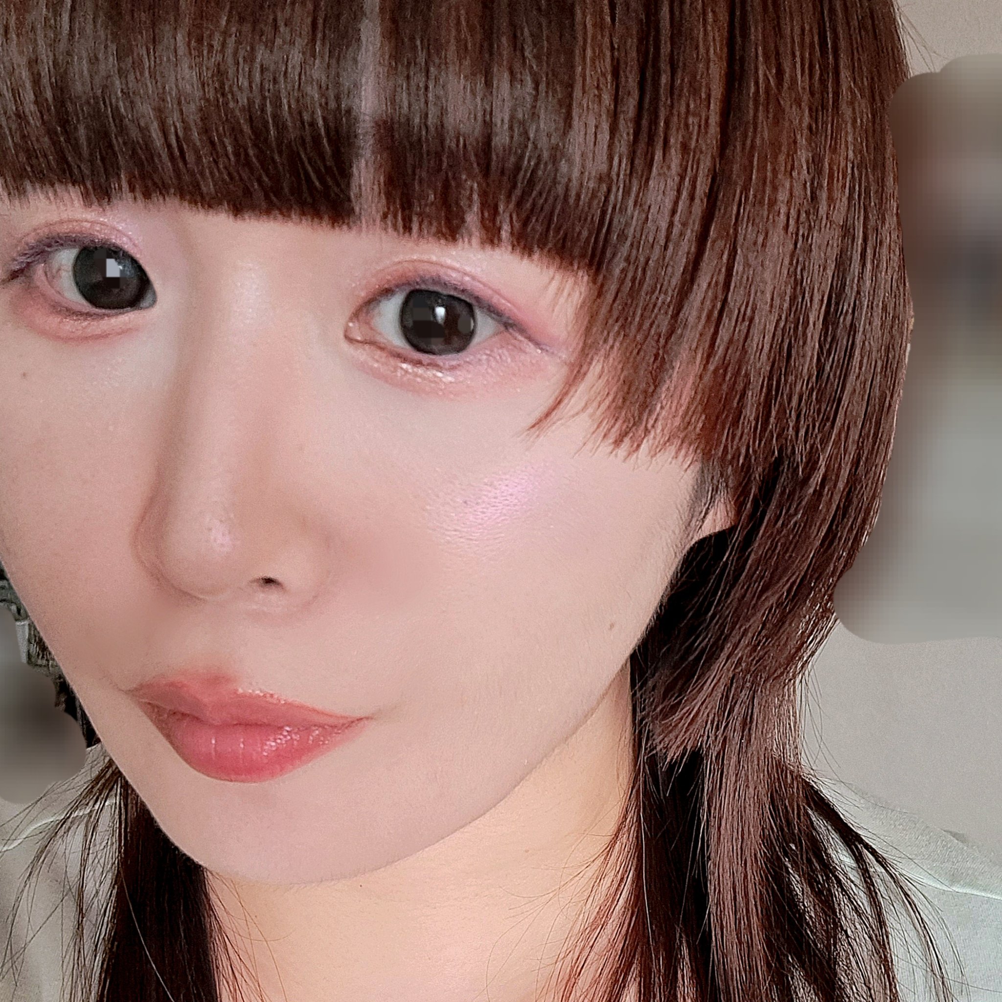 ハートポップブラッシャー ピンクアブー/ETUDE/パウダーチークを使ったクチコミ（3枚目）