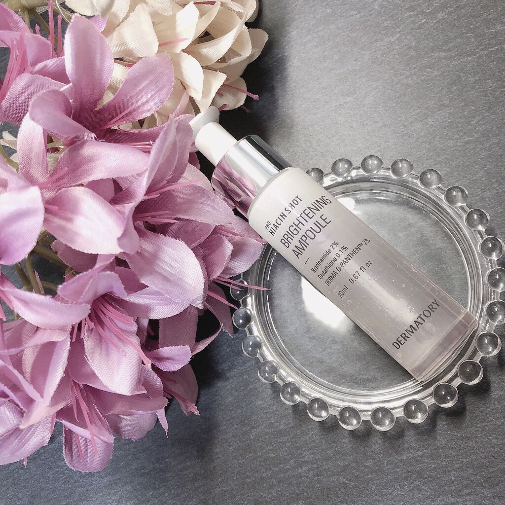 プロナイアシンショット ブライトニングアンプル/Dermatory/美容液を使ったクチコミ（1枚目）