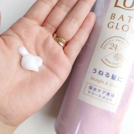 バスグロウ ストレート&シャイン シャンプー/トリートメント/LUX/市販シャンプーを使ったクチコミ(3枚目)