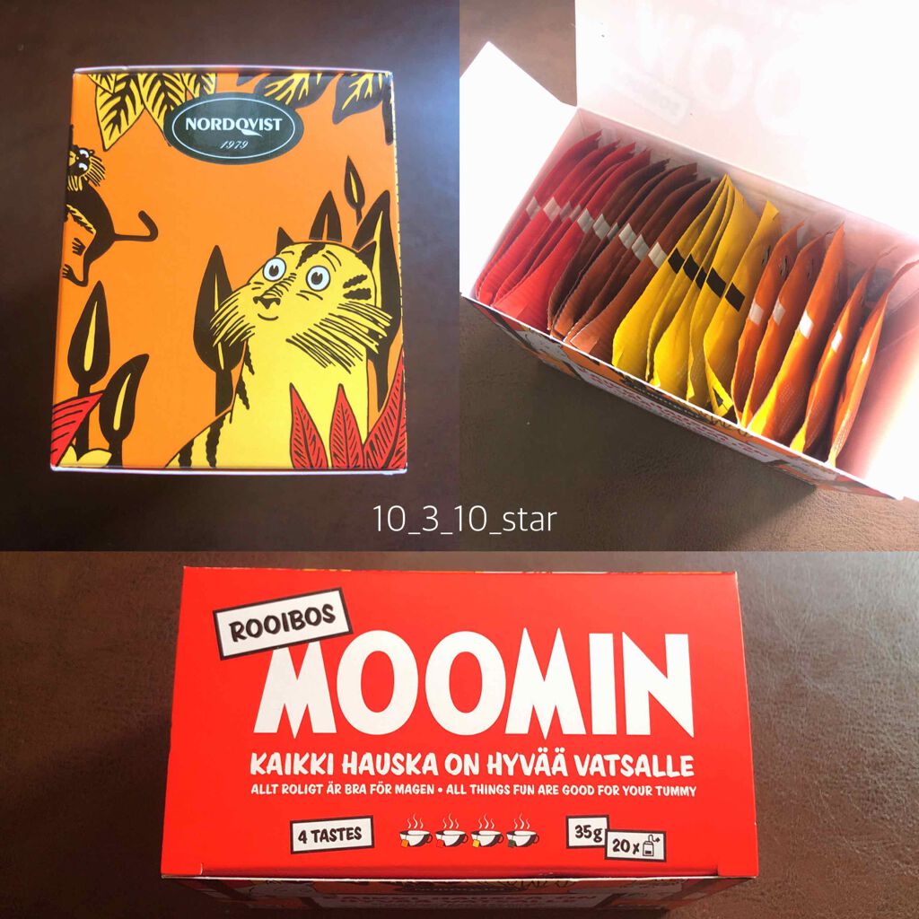 とみてぼし on LIPS 「🍁ムーミンフレーバールイボスティーカモミールティーのストックを..」(3枚目)