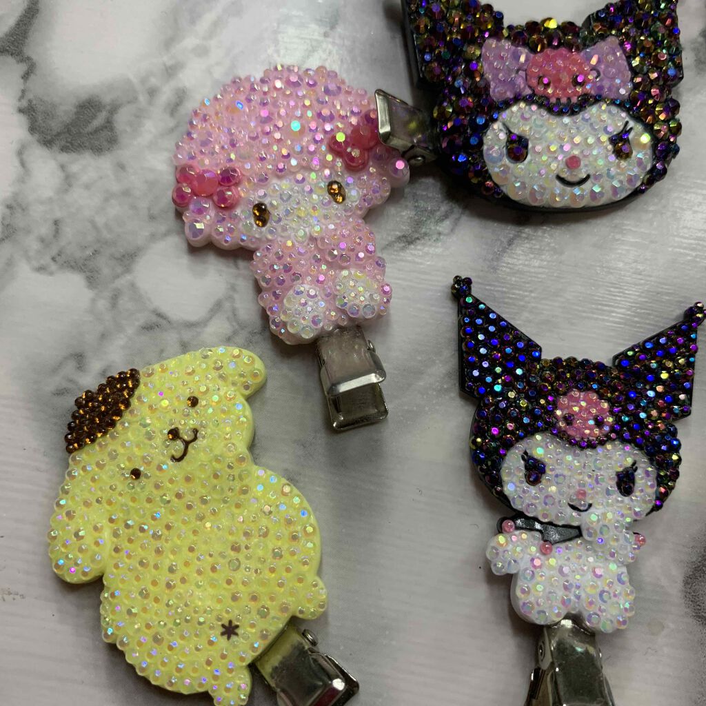 前髪クリップ/サンリオ/ヘアアクセサリーを使ったクチコミ（3枚目）