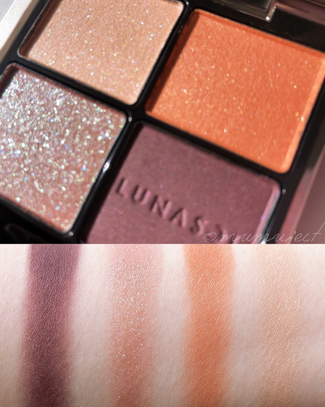 アイカラーレーション/LUNASOL/アイシャドウパレットを使ったクチコミ（3枚目）