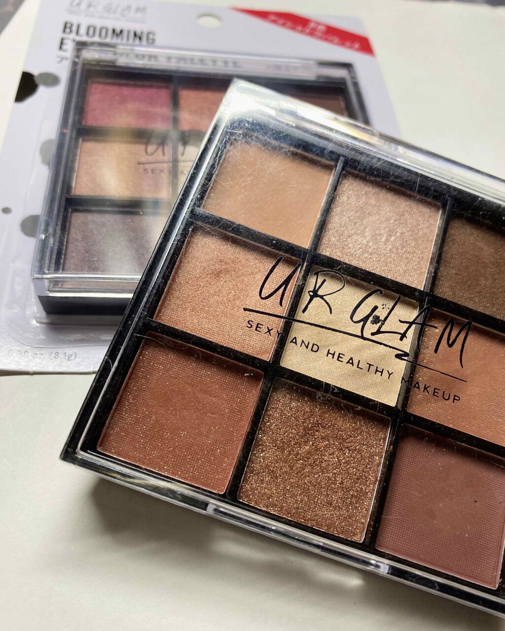 UR GLAM BLOOMING EYE COLOR PALETTE/U R GLAM/アイシャドウパレットを使ったクチコミ(1枚目)