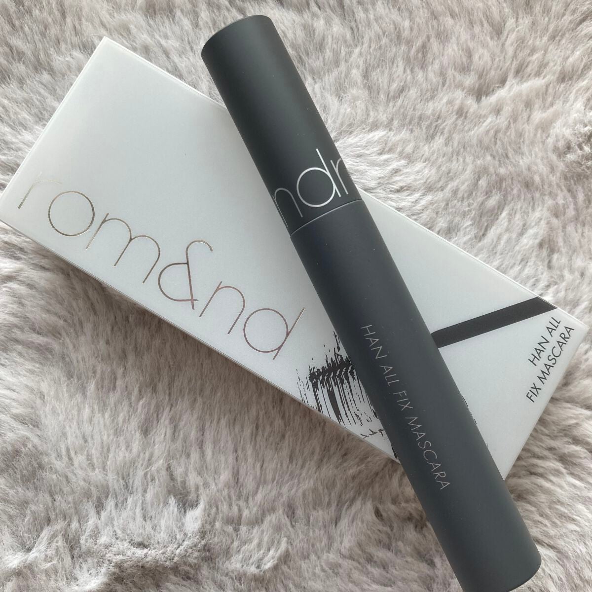 ハンオールフィックスマスカラ/rom&nd/マスカラを使ったクチコミ(1枚目)