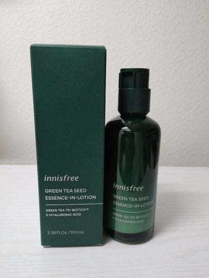 グリーンティーシード エッセンスインローション/innisfree/乳液を使ったクチコミ(1枚目)