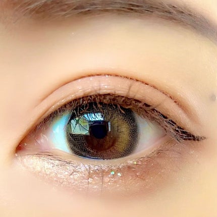 デームードブラウンマンスリー (DAYMOOD BROWN monthly)/OLOLA/1ヶ月(1MONTH)カラコンを使ったクチコミ(10枚目)