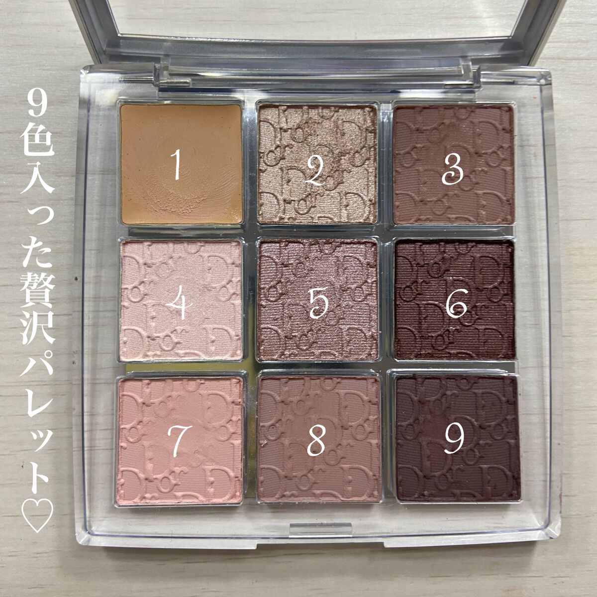 ディオール バックステージ アイ パレット/Dior/アイシャドウパレットを使ったクチコミ(2枚目)