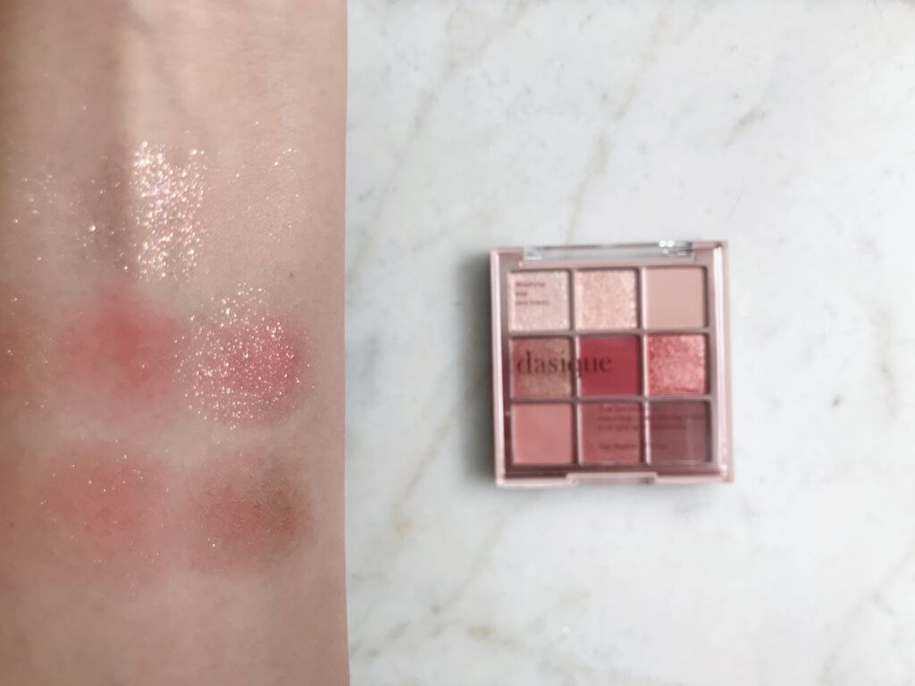 シャドウパレット/dasique/アイシャドウパレットを使ったクチコミ(2枚目)