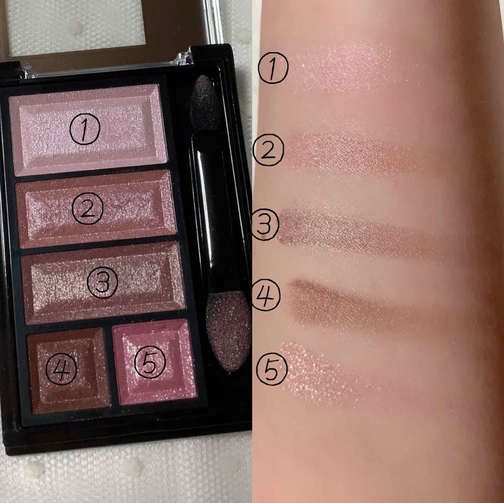 ショコラスウィート アイズ/リンメル ロンドン/アイシャドウパレットを使ったクチコミ（2枚目）