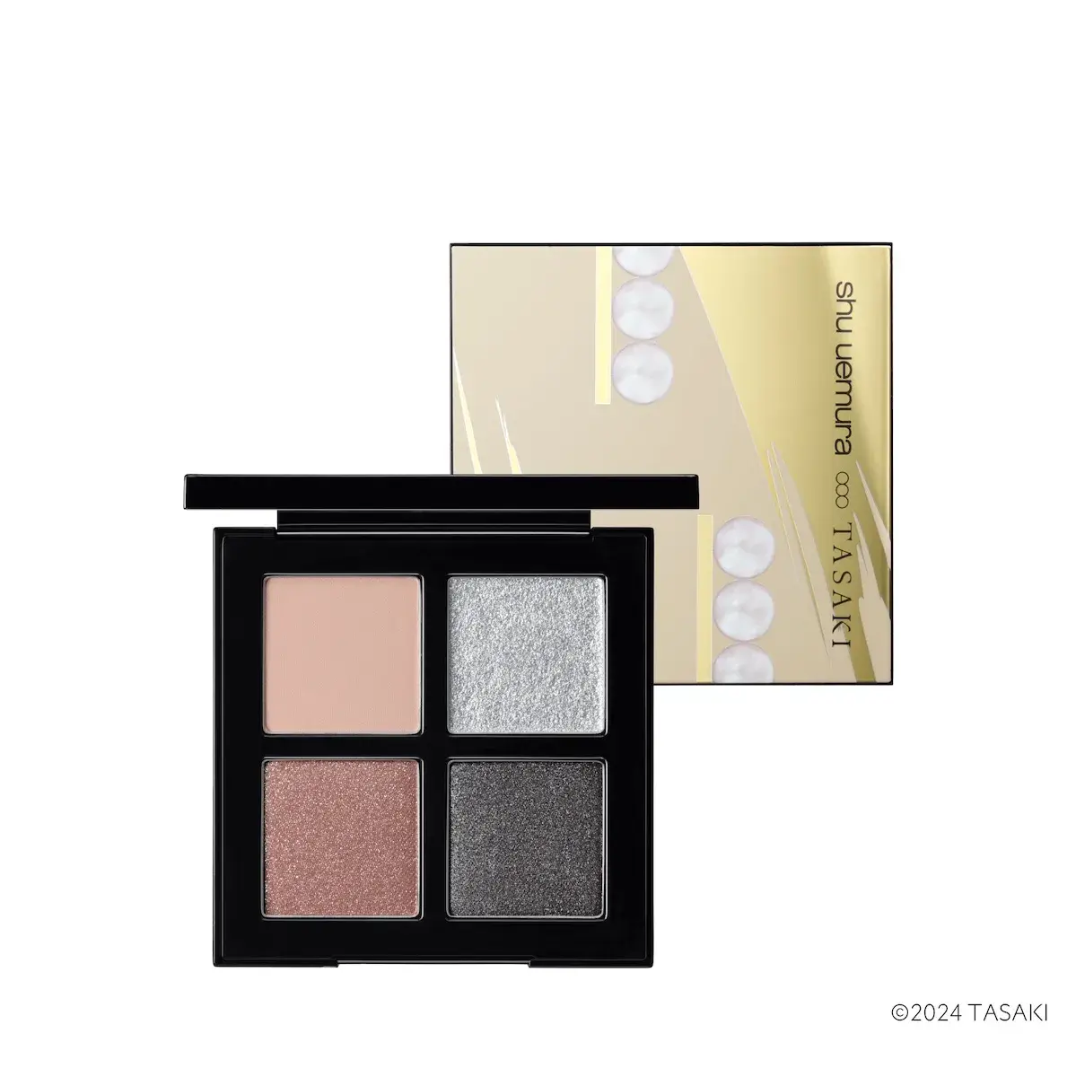 【クリスマスコフレ2024】シュウ ウエムラからTASAKIとコラボしたホリデーコレクションが登場!限定パールデザインの全12アイテムを紹介の画像