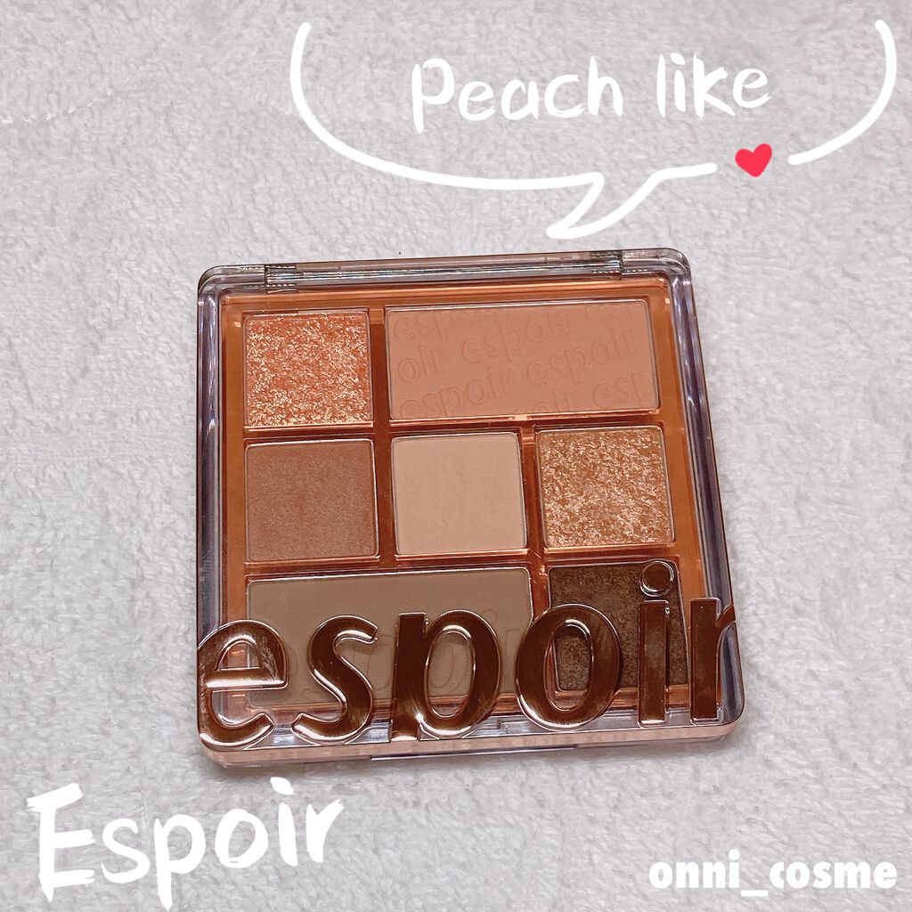 リアルアイパレット/espoir/マルチパレットを使ったクチコミ（1枚目）