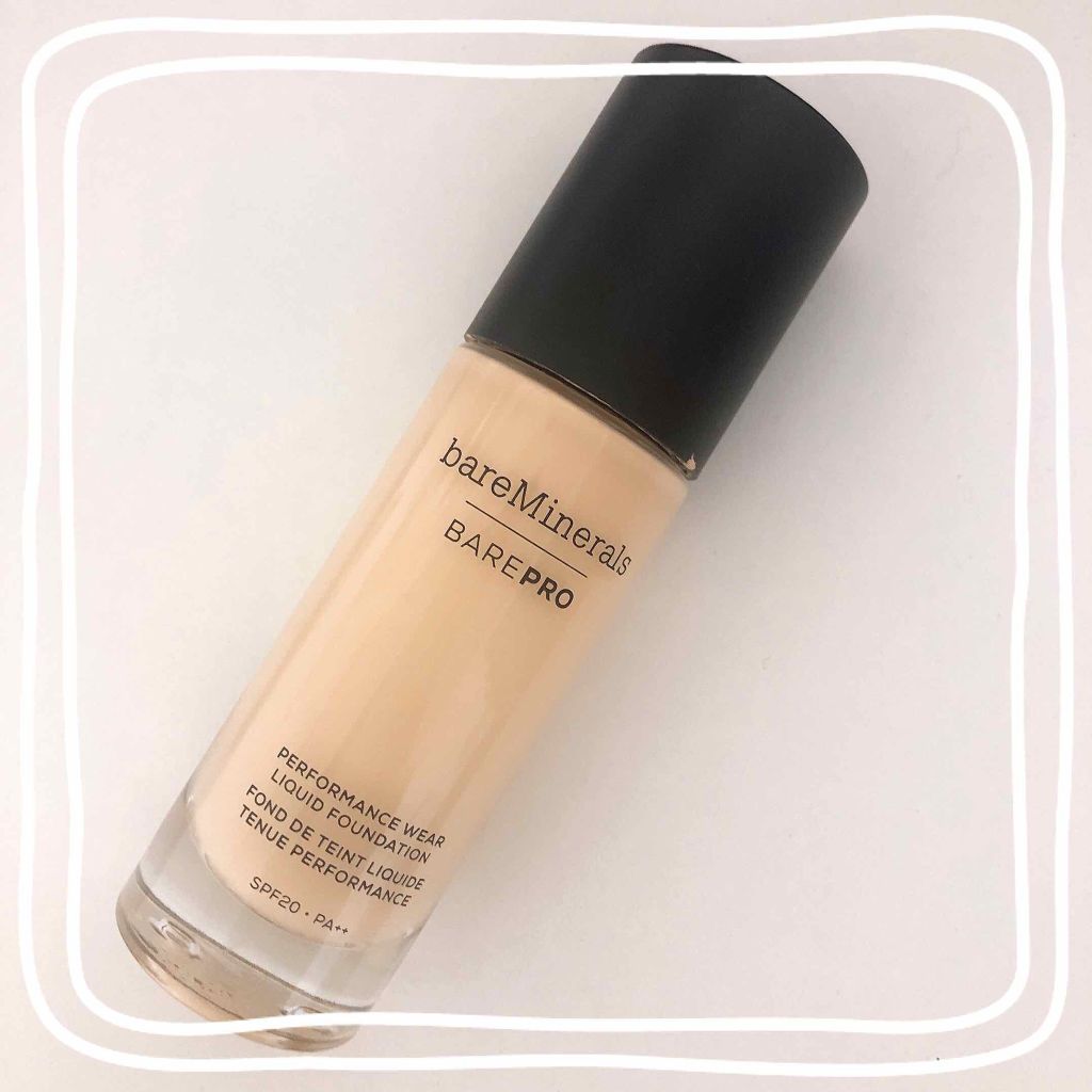 ベアプロ リキッド ファンデーション/bareMinerals/リキッドファンデーションを使ったクチコミ（1枚目）