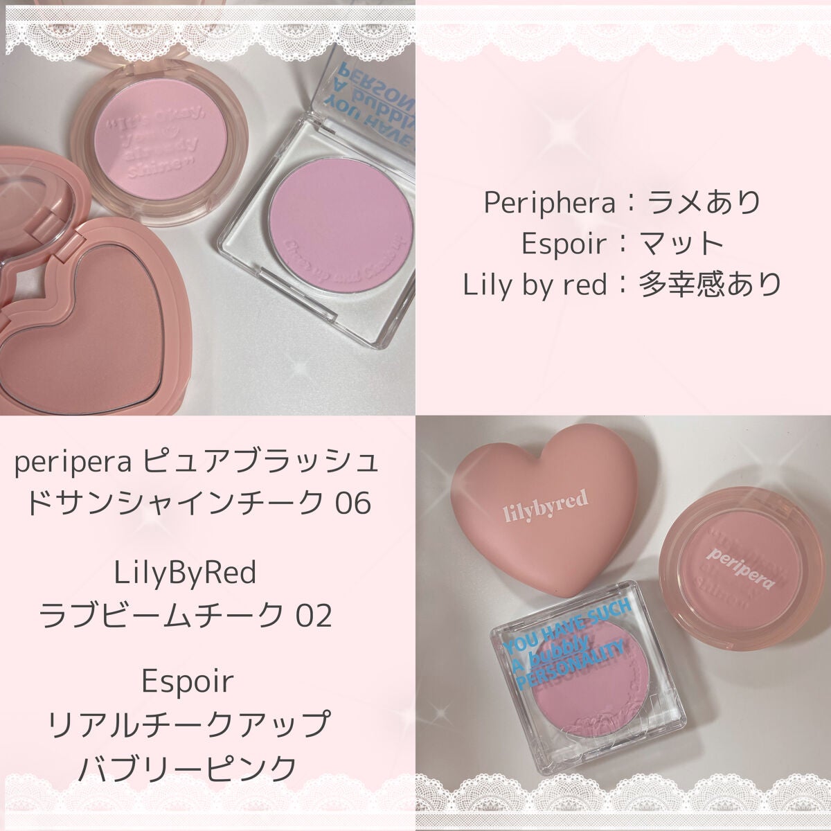 ピュア ブラッシュド サンシャイン チーク/PERIPERA/パウダーチークを使ったクチコミ(2枚目)