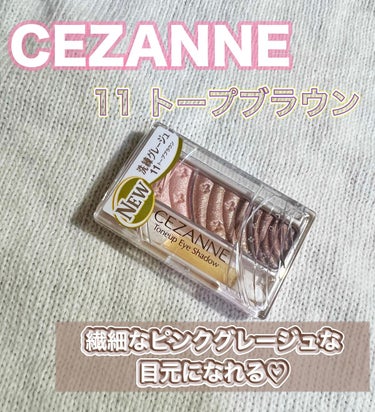 トーンアップアイシャドウ/CEZANNE/アイシャドウパレットを使ったクチコミ（1枚目）