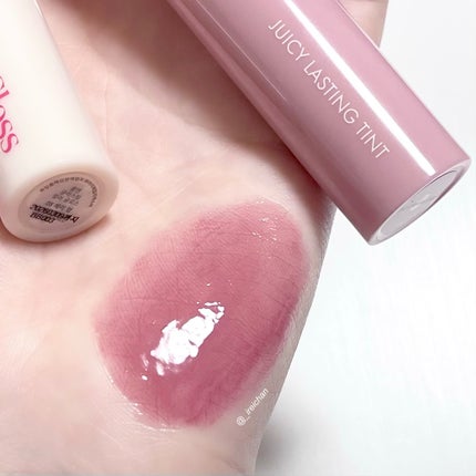 ジューシーラスティングティント/rom&nd/リップティントを使ったクチコミ(5枚目)