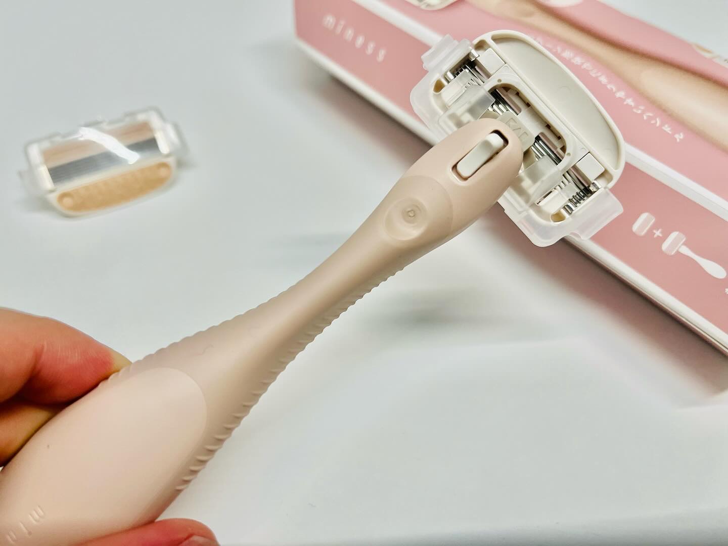 miness わき用カミソリ/貝印/シェーバーを使ったクチコミ（3枚目）