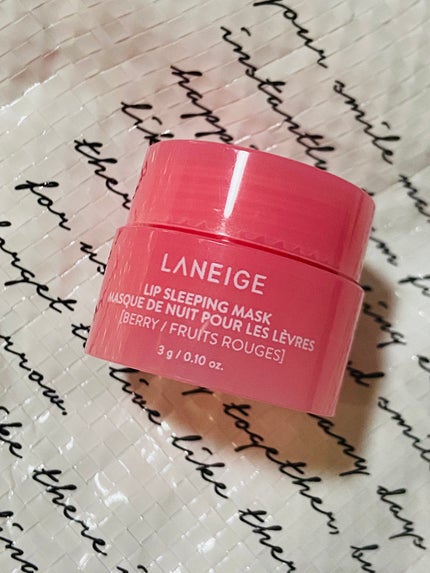 リップスリーピングマスク/LANEIGE/リップバームを使ったクチコミ(1枚目)