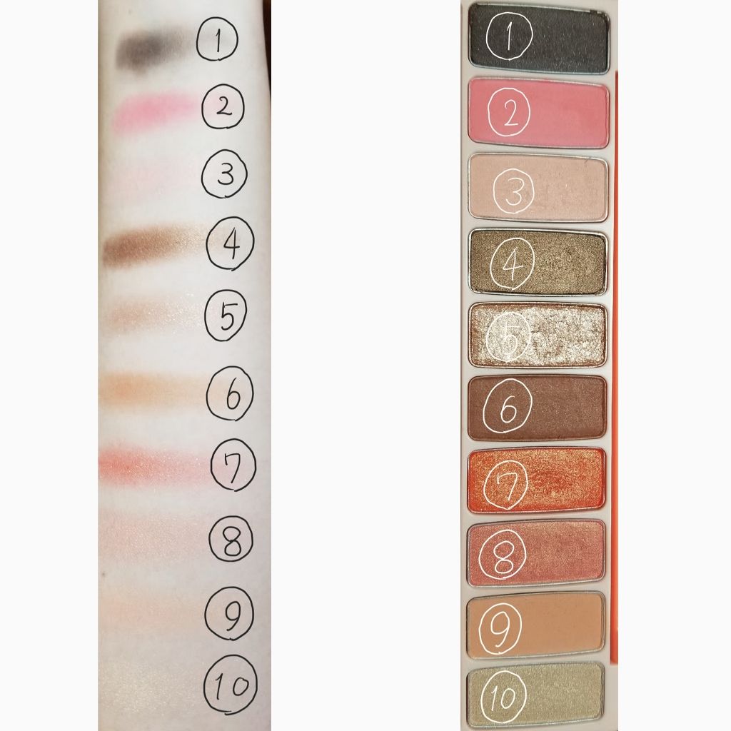 プレイカラー アイシャドウ/ETUDE/アイシャドウパレットを使ったクチコミ(2枚目)