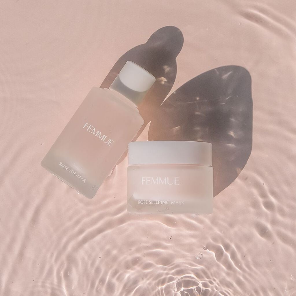 ローズウォーター スリーピングマスク/FEMMUE/フェイスクリームを使ったクチコミ(2枚目)