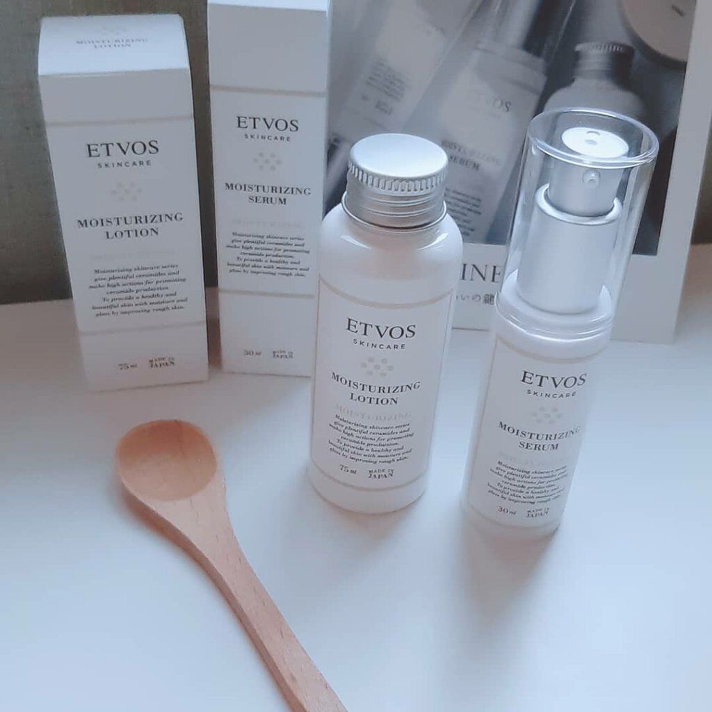 モイスチャライジングセラム/エトヴォス/美容液を使ったクチコミ（2枚目）