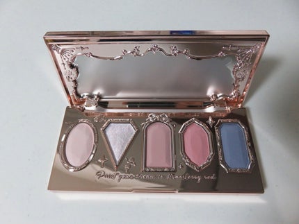 ストロベリーロココ アイシャドウパレット/FlowerKnows/アイシャドウパレットを使ったクチコミ(2枚目)