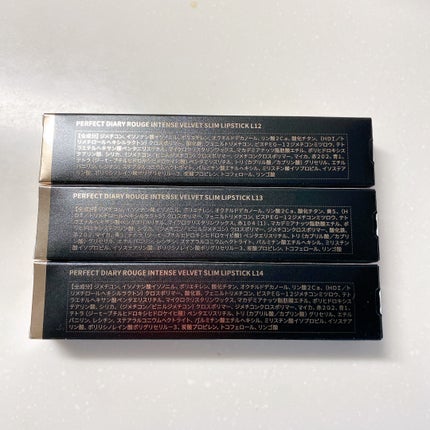 ルージュ インテンス ベルベット スリムリップ L13/PERFECT DIARY/口紅の画像