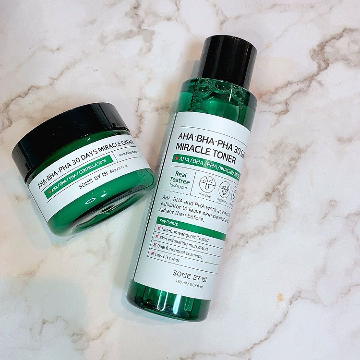 AHA·BHA·PHA 30デイズミラクルクリーム/SOME BY MI/フェイスクリームを使ったクチコミ（2枚目）