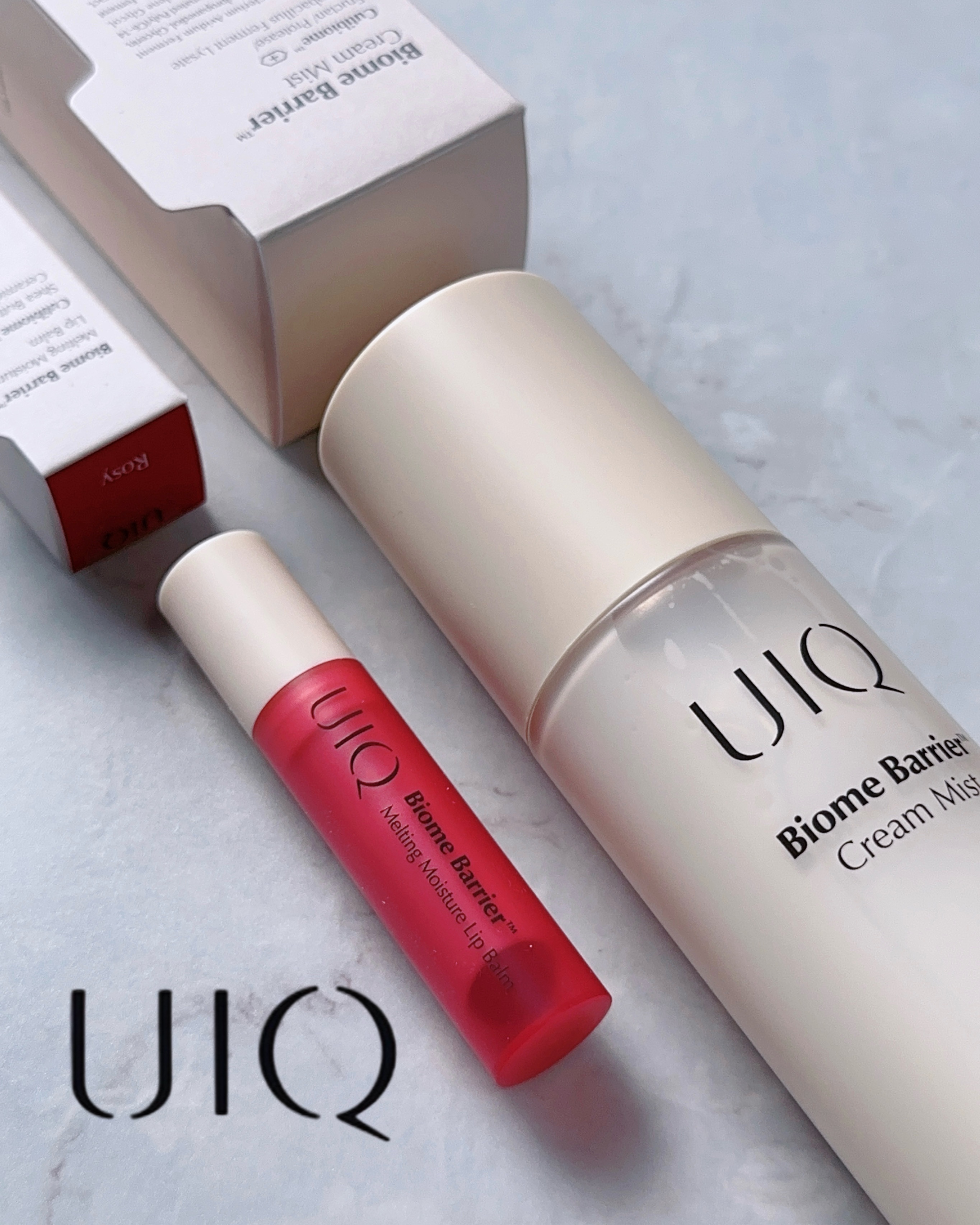 バイオームバリア クリームミスト/UIQ/ミスト状化粧水を使ったクチコミ（1枚目）