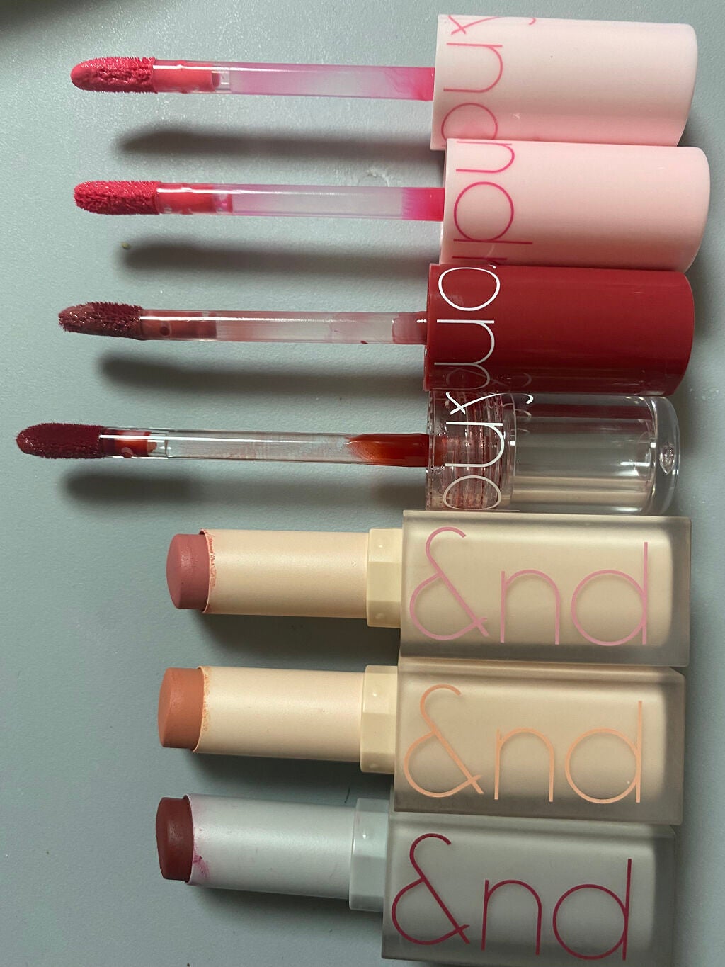 ジューシーラスティングティント/rom&nd/リップティントを使ったクチコミ(2枚目)