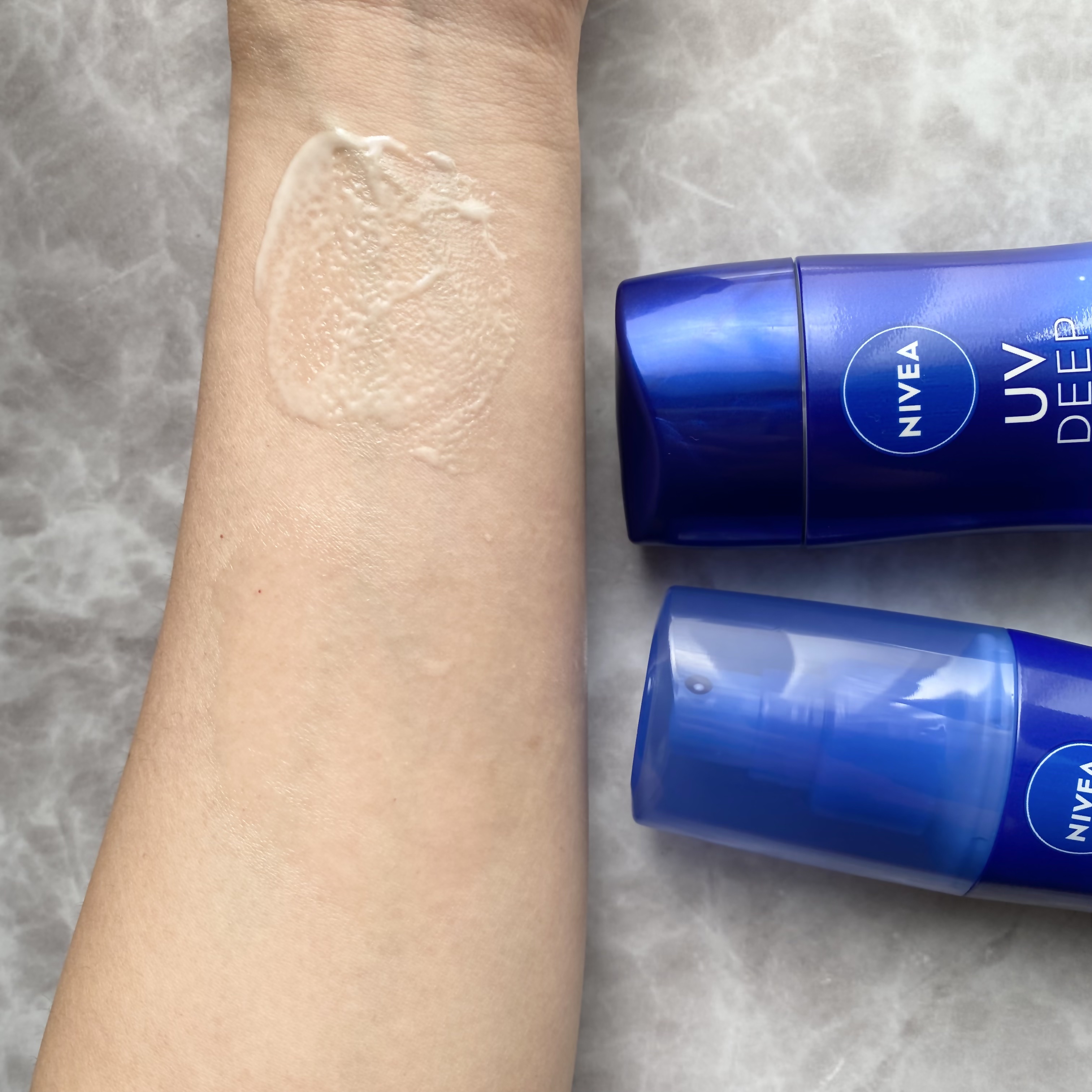 ニベアUV ディーププロテクト＆ケア ミルクミスト/ニベア/日焼け止めミスト・スプレーを使ったクチコミ（3枚目）