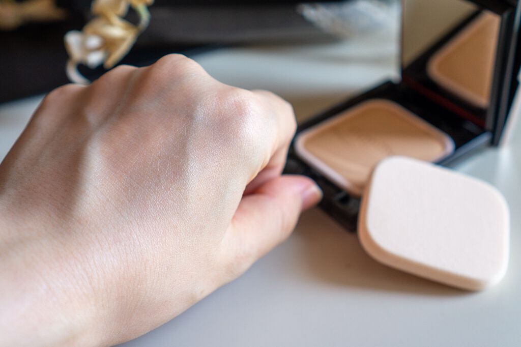 ドラマティックパウダリー EX/マキアージュ/パウダーファンデーションを使ったクチコミ(3枚目)