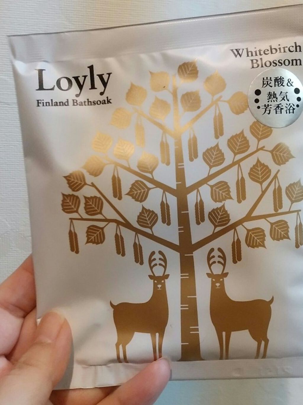 ロウリュ　フィンランドバスソーク　花白樺/charley/無機塩系入浴剤を使ったクチコミ（1枚目）