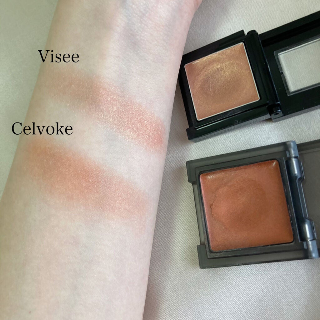 ヴィセ アヴァン シングルアイカラー クリーミィ/Visée/ジェル・クリームアイシャドウを使ったクチコミ(3枚目)