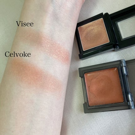 ヴィセ アヴァン シングルアイカラー クリーミィ/Visée/ジェル・クリームアイシャドウを使ったクチコミ(3枚目)