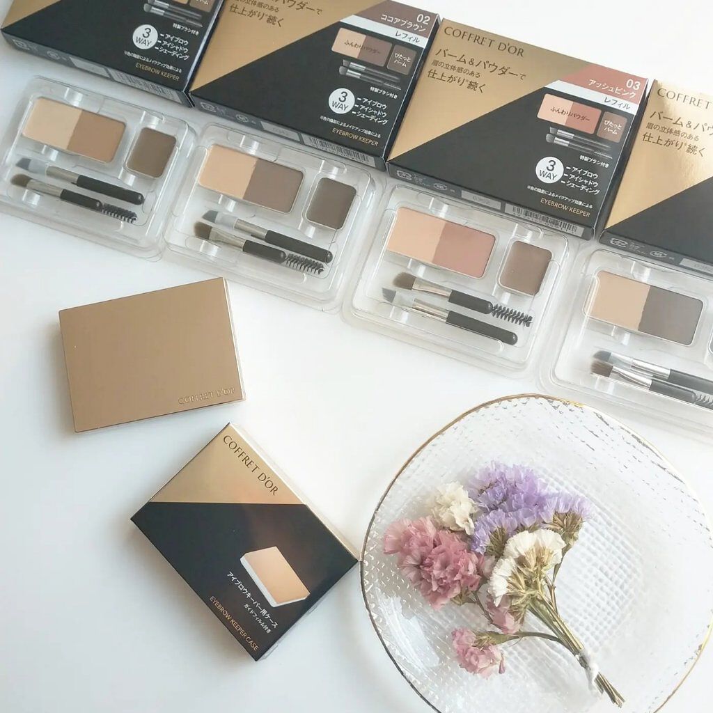 アイブロウキーパー/コフレドール/パウダーアイブロウを使ったクチコミ（1枚目）