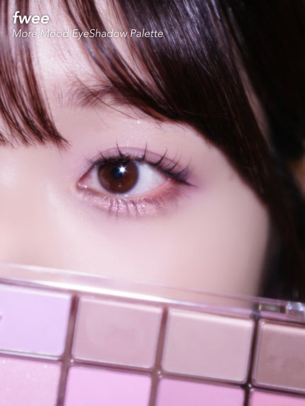 フィー モアムードアイパレット/fwee/アイシャドウパレットを使ったクチコミ(5枚目)