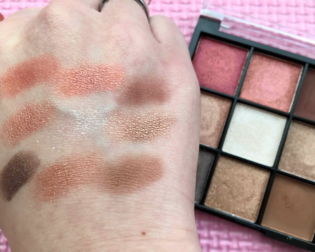 UR GLAM　BLOOMING EYE COLOR PALETTE/U R GLAM/アイシャドウパレットを使ったクチコミ（2枚目）