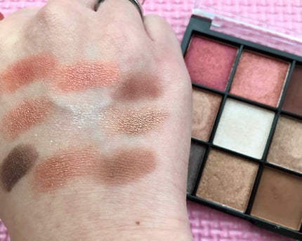 UR GLAM BLOOMING EYE COLOR PALETTE/U R GLAM/アイシャドウパレットを使ったクチコミ(2枚目)