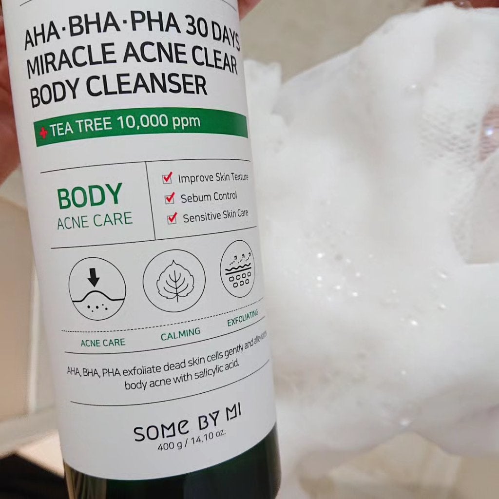AHA·BHA·PHA 30デイズミラクルアクネボディクレンザー/SOME BY MI/ボディソープを使ったクチコミ(6枚目)