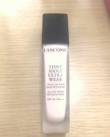 タンイドル ウルトラ ウェア リキッド/LANCOME/リキッドファンデーションを使ったクチコミ（1枚目）