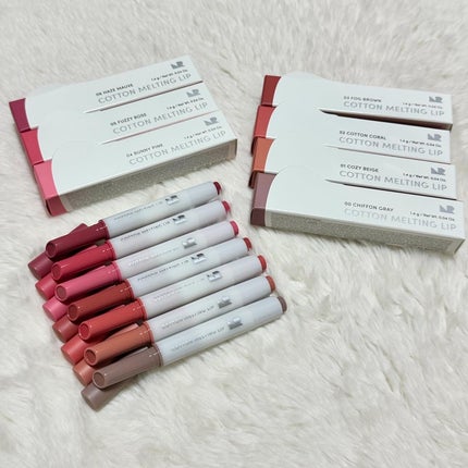 コットンメルティングリップ/ネイチャーリパブリック/口紅を使ったクチコミ(5枚目)